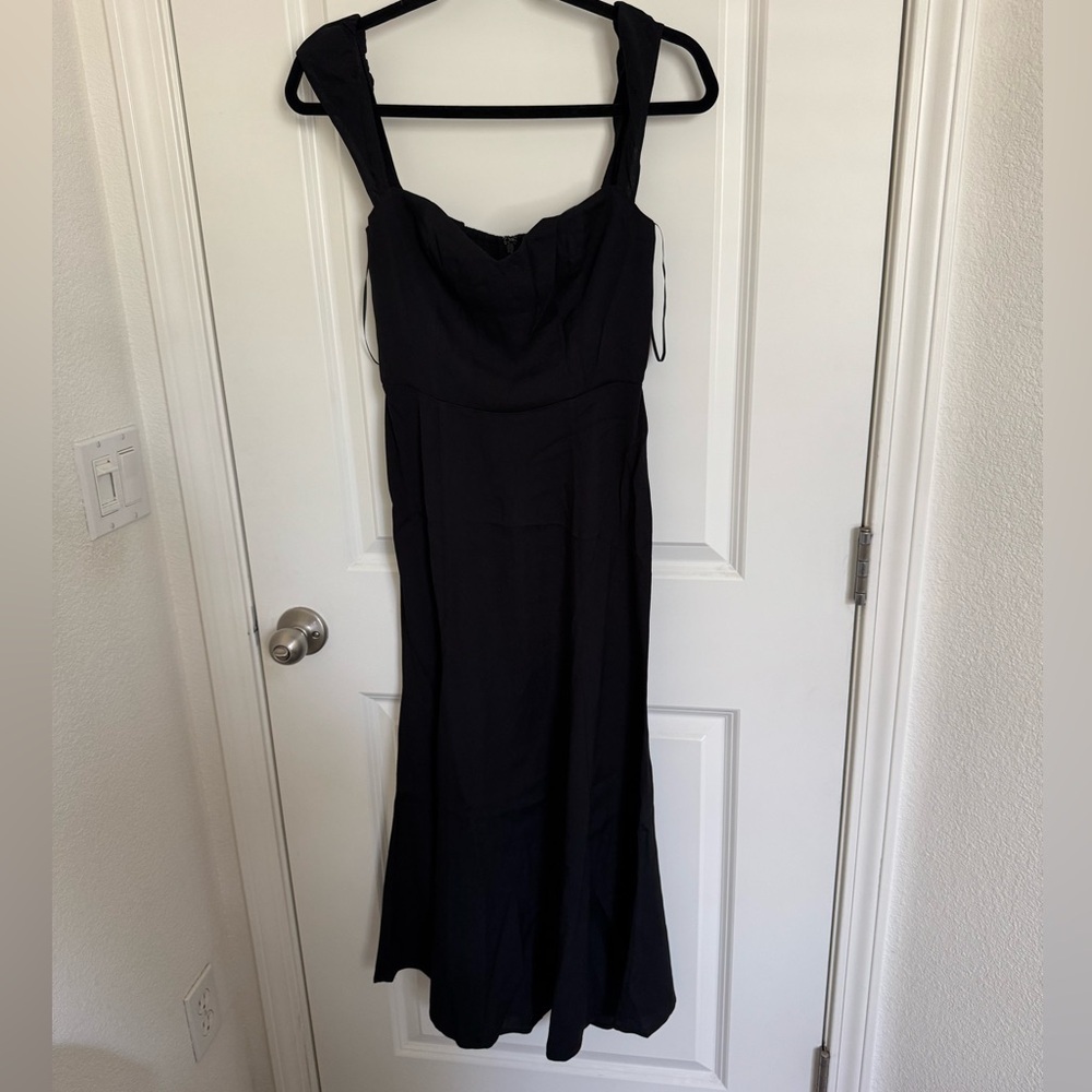 🖤New Reformation Monet Dress Black - Picture 3 of 5